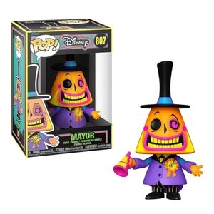 Funko POP Mayor BLACKLIGHT Vinyl Figure Disney Nightmare Before Christmas